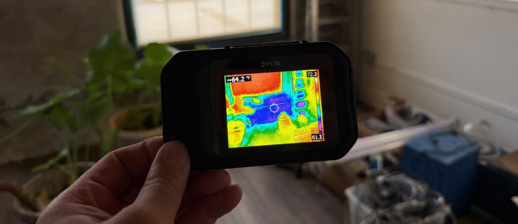 Thermal imaging with a FLIR infrared camera
