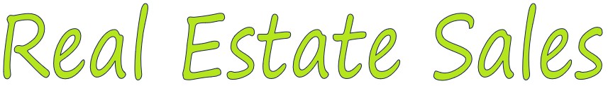 Real Estate Sales